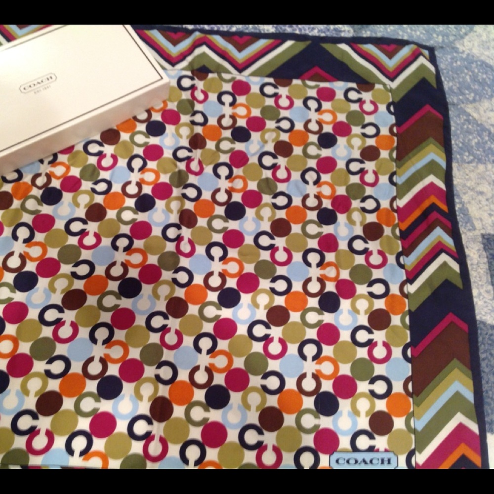 Beautiful Coach Scarf